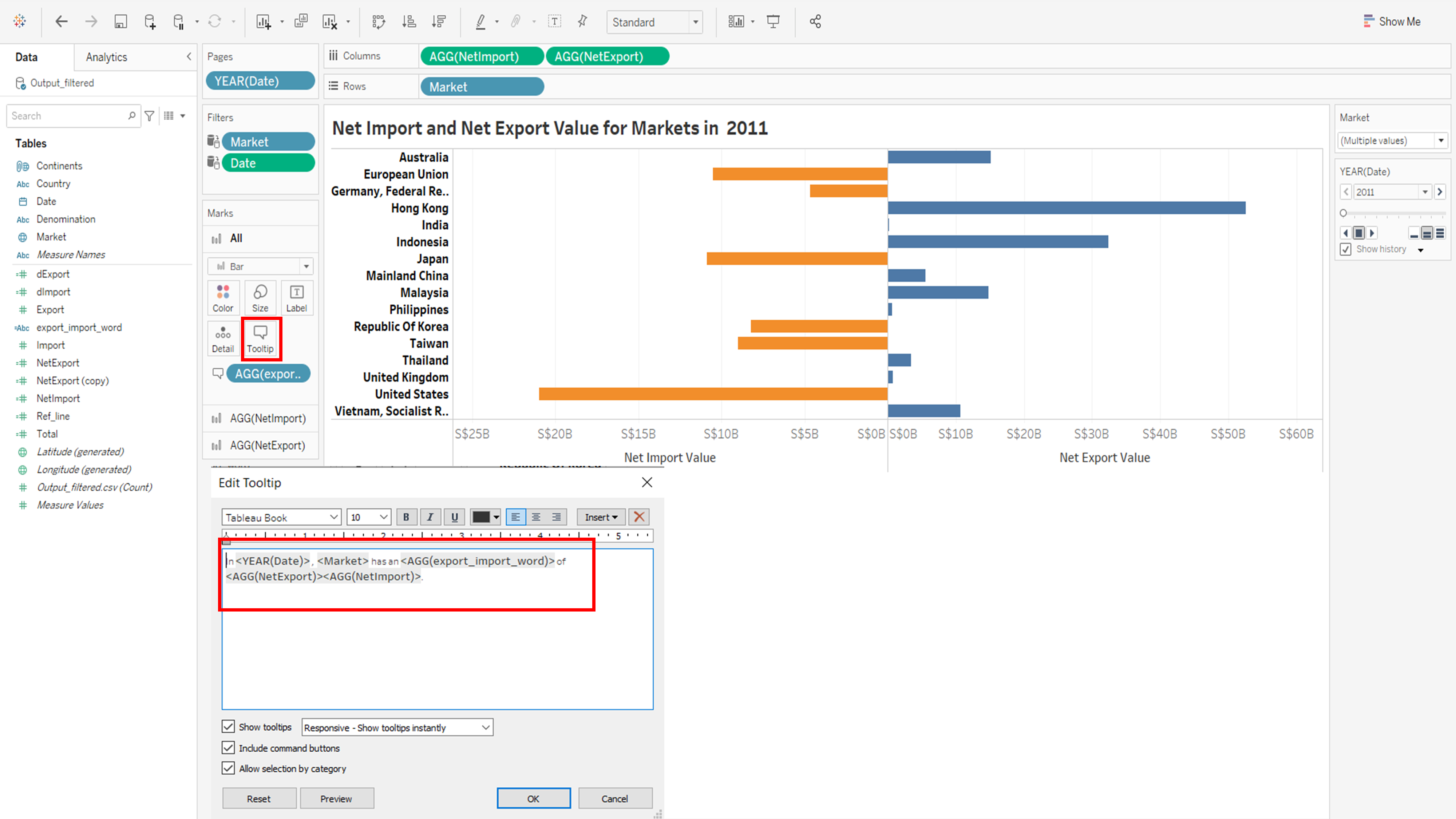 Create Horizontal Bar plot